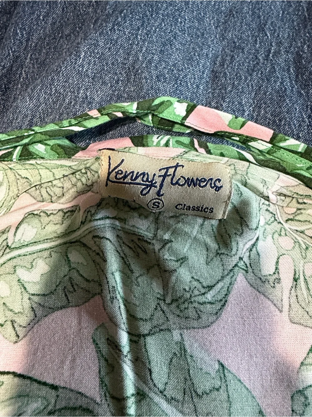Kenny Flowers Beach cover up